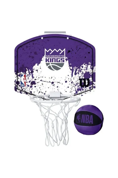 Mini basketbalová deska Wilson NBA Sacramento Kings