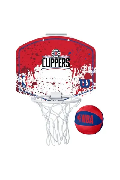 Basketbalová deska NBA Team Los Angeles Clippers Mini Hoop  Wilson