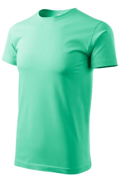 Pánské mátoě zelené tričko Heavy New  Malfini