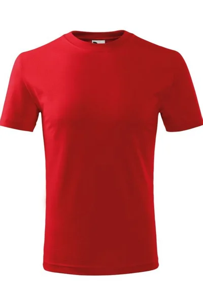 Lehké sportovní tričko v červené barvě pro děti Malfini