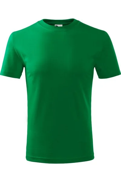 Dětské zelené tričko Classic New Malfini
