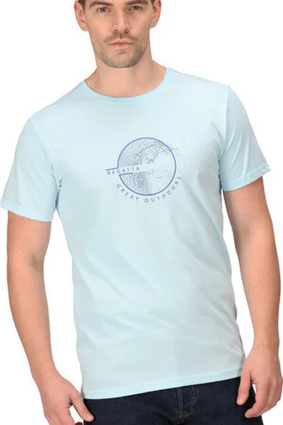 Pánské světle modré tričko Regatta
