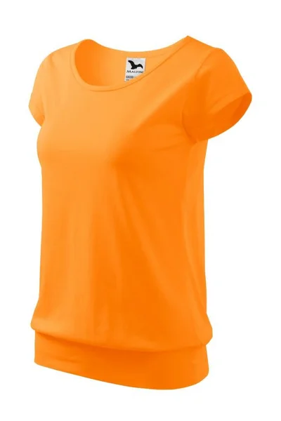 Dámské oranžové tričko City Malfini