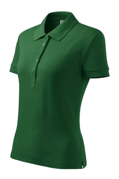Dámské zelené polo tričko Cotton Heavy  Malfini