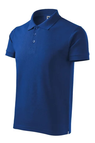 Pánské modré polo tričko Cotton Heavy  Malfini