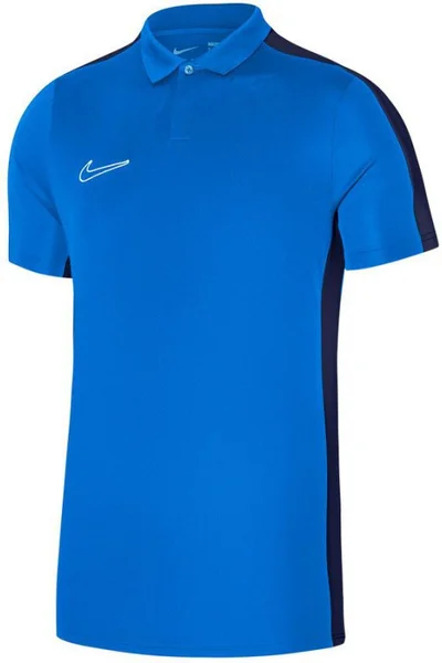 Pánské modré fotbalové polo tričko Academy 23  Nike