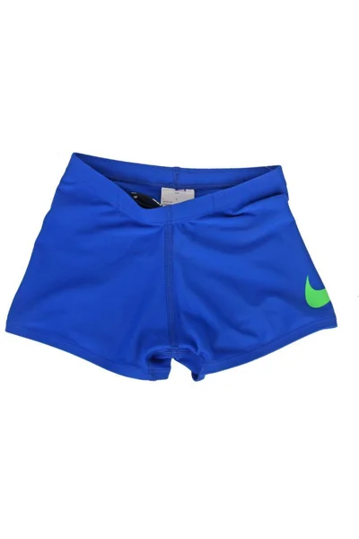 Dětské modré boxerkové plavky Smiles Nike
