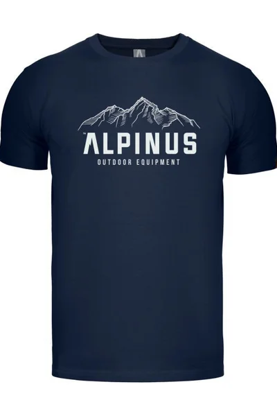 Pánské tmavě modré tTričko Alpinus Mountains