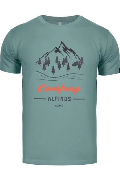 Pánské zelené tričko Tričko Alpinus Polaris