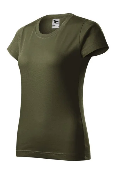 Dámské zelené tričko Basic Malfini