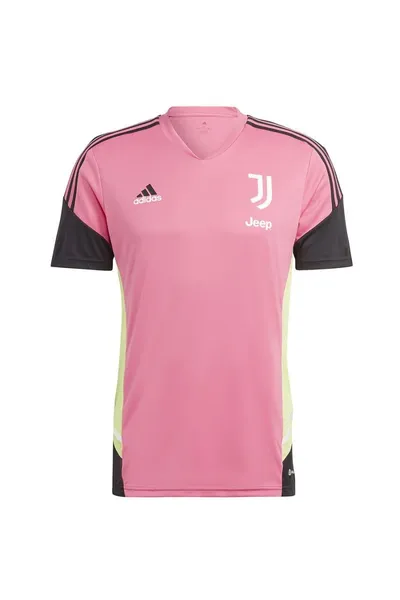 Pánské růžové fotbalové  tričko Adidas Juventus Training JSY