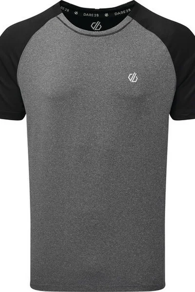Pánské šedé funkční tričko Dare2b DMT499 Peerless Tee