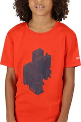 Dětské oranžové tričko Regatta