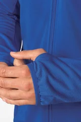 Modrá pánská mikina Adidas Tiro s bílým logem