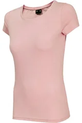 Dámské růžové tričko  4F