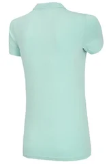 Modré dámské polo tričko 4F s jemným logem