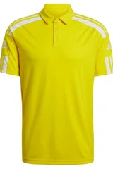 Žluto-bílé pánské polotričko Adidas Squadra