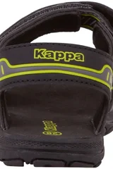Černé dětské sandály Kappa Paxos