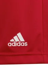 Červené dětské fotbalové kraťasy Adidas Entrada