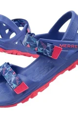 Dětské modro-červené sandály Merrell