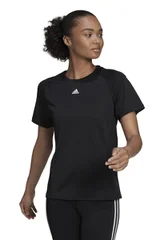 Černé dámské tréninkové tričko Adidas