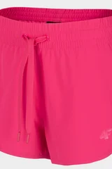 Růžové dámské šortky 4F