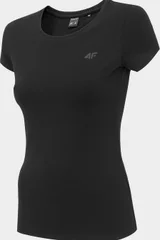 Černé triko s krátkým rukávem 4F
