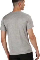 Pánské šedé funkční tričko RMT216 REGATTA Fingal