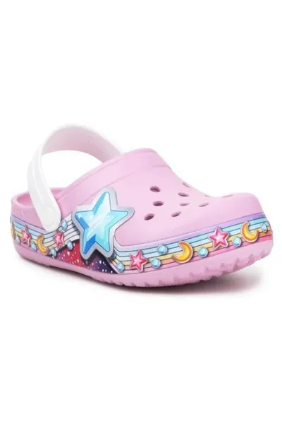 Dětské pantofle Crocs FL Star Band Clog