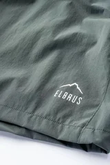 Khaki volné pánské šortky Elbrus