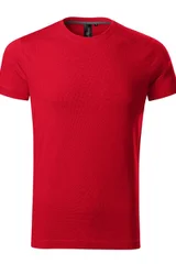 Pánské červené tričko Action Malfini