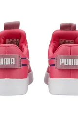 Dětské růžové sportovní boty Courtflex v2 Slip On PS  Puma