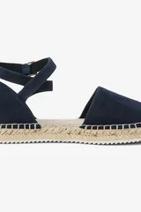 Tmavě modré dámské letní sandály espadrilky Marc O'Polo