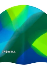 Silikonová plavecká čepice Crowell Multi Flame