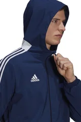 Pánská tmavě modrá bunda Tiro 21 Windbreaker  Adidas