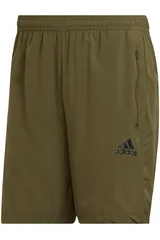 Sportovní khaki kraťasy Adidas AeroReady Move