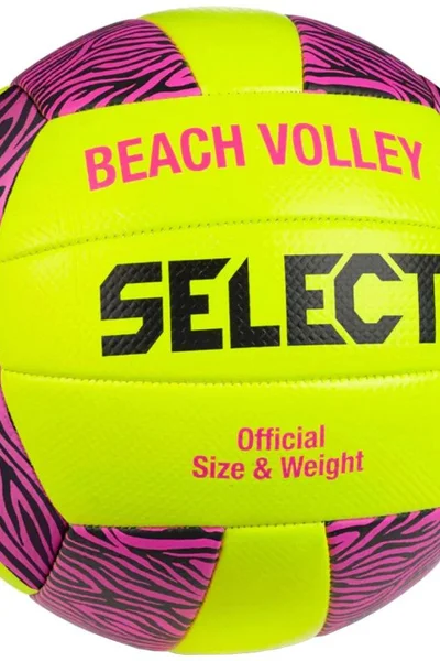 Plážový volejbalový míč  Select Beach Volley Yel-Pink