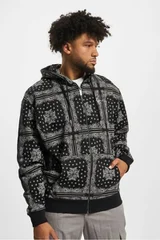 Pánská mikina Karl Kani Chest Signature Paisley Os Zip Hoodie