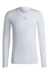 Pánské bílé termo tričko TechFit  Adidas