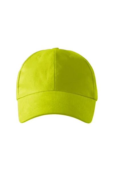 Limetkově zelená kšiltovka Malfini 6P