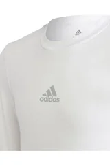 Dětské bílé kompresní tričko Techfit  Adidas