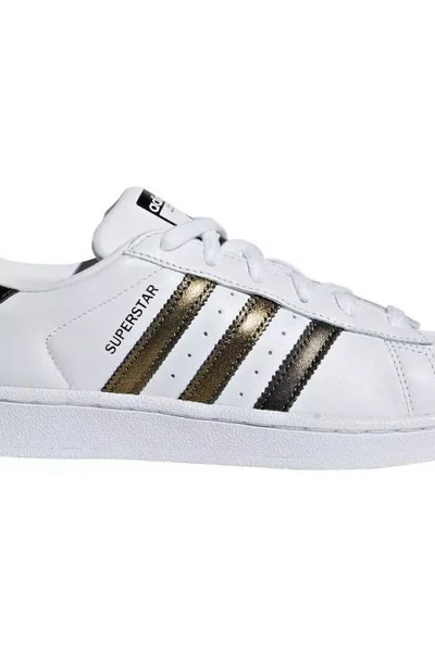 Dámské bílé boty Adidas Superstar