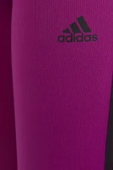 Dívčí fialové legíny Adidas Designed To Move