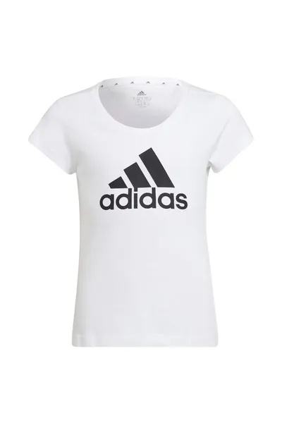 Dívčí bílé tričko G Bl T  Adidas