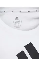 Dívčí bílé tričko G Bl T  Adidas