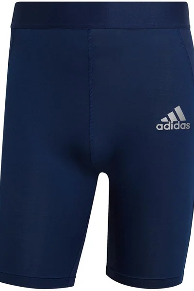 Pánské tmavě modré sportovní kraťasy Techfit Short Tight Adidas