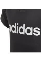 Dětské černé tričko YG E Lin Adidas