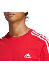 Pánské tričko Adidas Essentials Single Jersey 3-Stripes