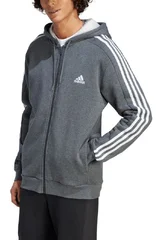 Pánská mikina Adidas Essentials Fleece 3-Stripes Full-Zip