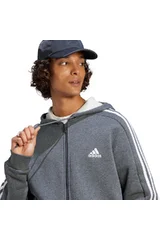 Pánská mikina Adidas Essentials Fleece 3-Stripes Full-Zip